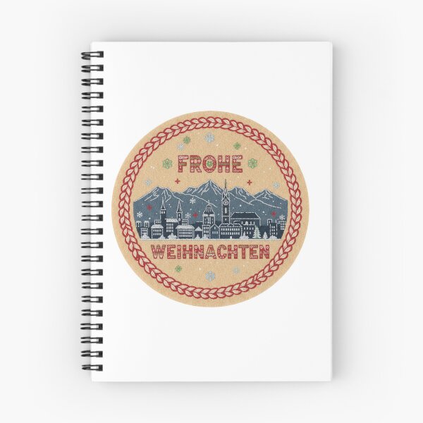 Item preview, Zurich Frohe Weihnachten Swiss Hand-Embroidered Felt Patch designed and sold by Imaginarium of Chaos falcon88 .