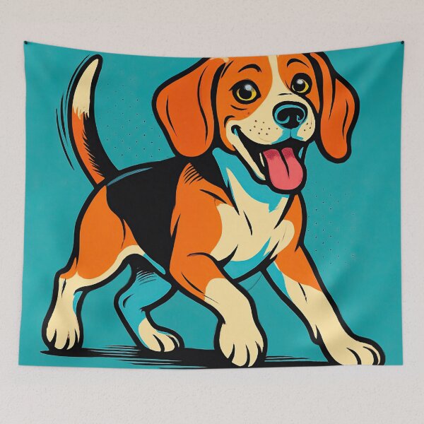 Item preview, Beagle | Comics style - Cartoon designed and sold by ComicsFactory.