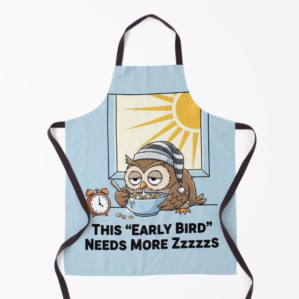 Item preview, Early Bird Owl, Wrong Time designed and sold by Whisky1111.