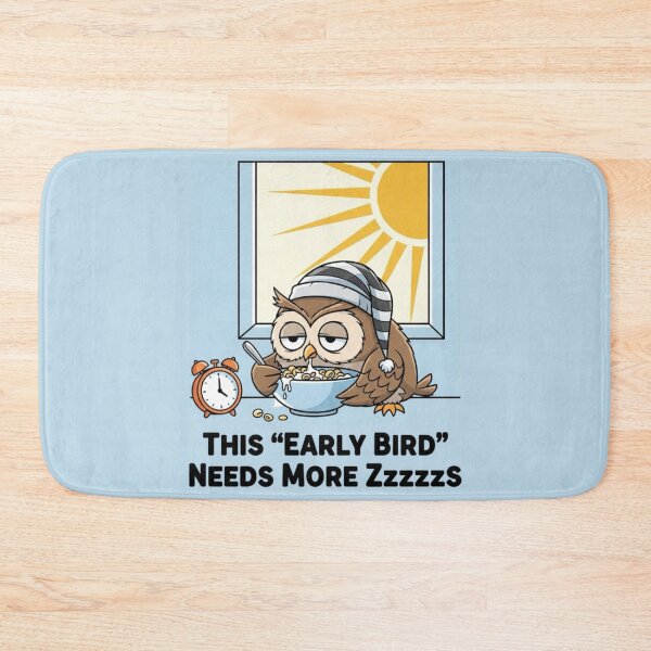 Item preview, Early Bird Owl, Wrong Time designed and sold by Whisky1111.