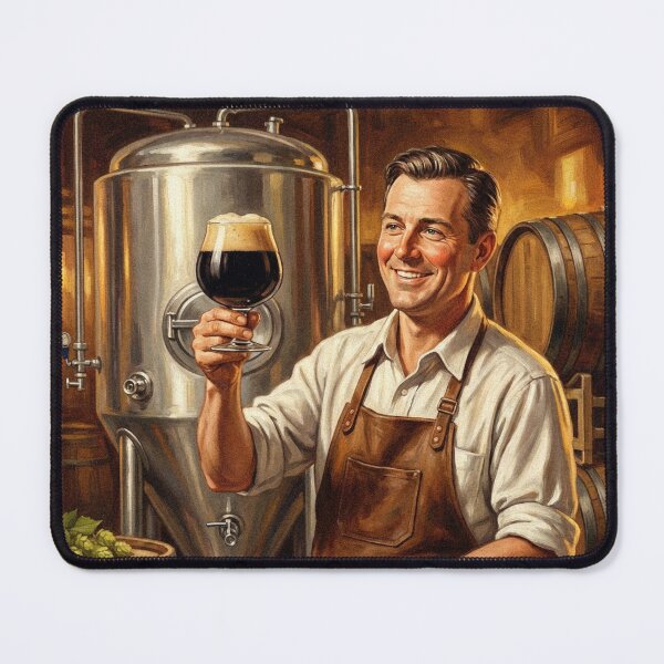 Item preview, Aged to Perfection Bay State Barrel Stout Poster designed and sold by Cozy-Old-Pub.