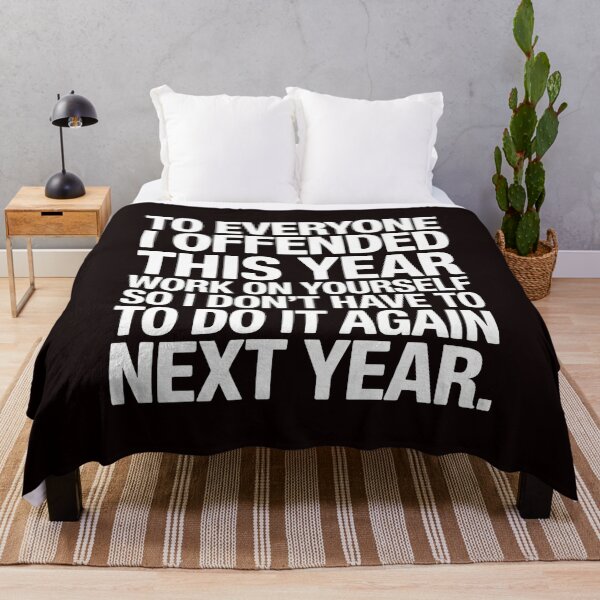 Item preview, To Everyone I Offended This Year – Attitude Driven Humor Design designed and sold by Redgiant87x.