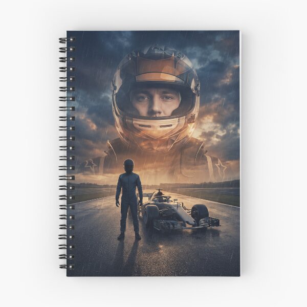 Item preview, Lando Norris inspired Art Racing Spirit Wall Art | Champion Mindset Art designed and sold by AbstractAuraArt.