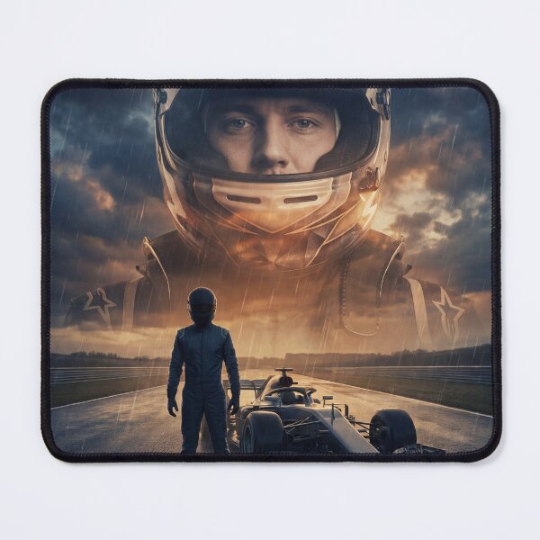 Item preview, Lando Norris inspired Art Racing Spirit Wall Art | Champion Mindset Art designed and sold by AbstractAuraArt.