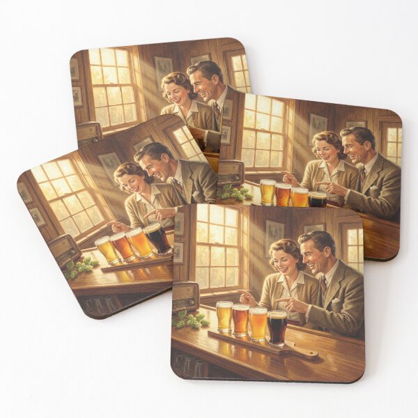 Item preview, Choose Your Own Adventure Massachusetts Beer Flight Poster designed and sold by Cozy-Old-Pub.