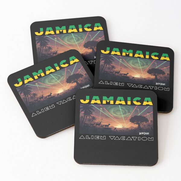 Item preview, Jamaica: Alien Vacation designed and sold by Fragmented Murmurings.