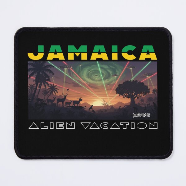 Item preview, Jamaica: Alien Vacation designed and sold by Fragmented Murmurings.