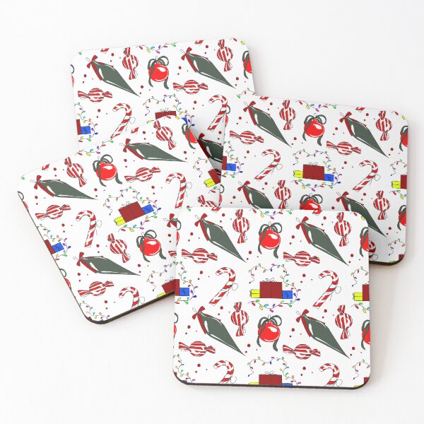Item preview, Christmas Candy Seamless Pattern, Holiday Sweets Background, CandyCane & Gift designed and sold by dreamseller88.