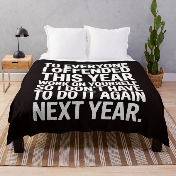 Item preview, To Everyone I Offended This Year – Funny Saying for Strong Personalities designed and sold by Redgiant87x.