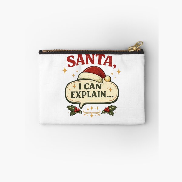 Item preview, Santa, I Can Explain… - Funny Vintage Christmas Design designed and sold by Work Life Tees.