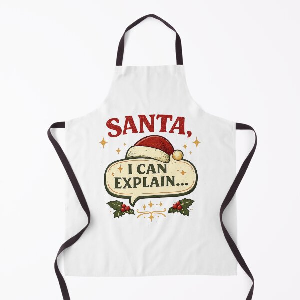 Item preview, Santa, I Can Explain… - Funny Vintage Christmas Design designed and sold by Work Life Tees.