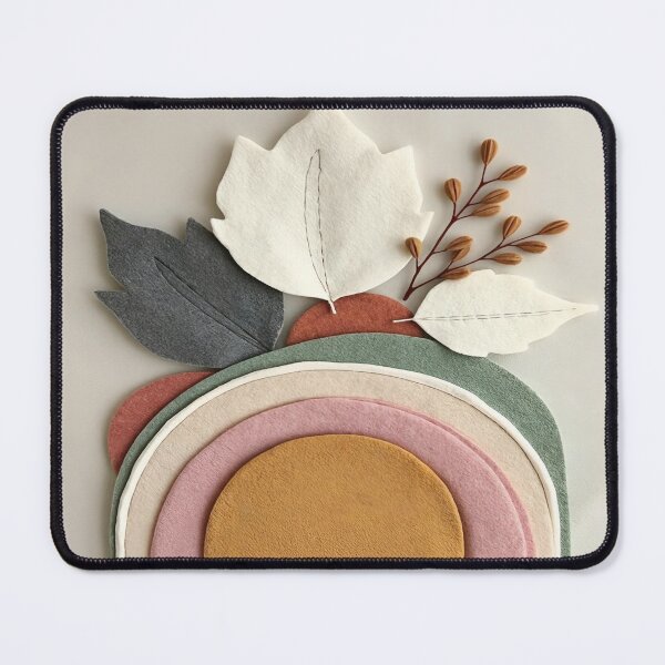 Item preview, Japandi Felt Minimalist Studio designed and sold by MusicSoulMystics.