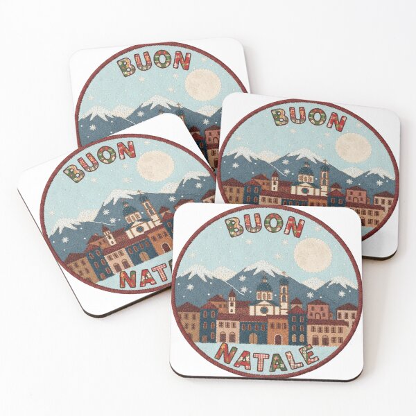 Item preview, Lugano Buon Natale Swiss-Italian Embroidered Felt Patch designed and sold by Imaginarium of Chaos falcon88 .