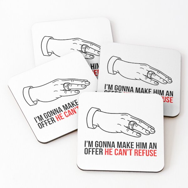 Item preview, I’m Gonna Make Him an Offer He Can’t Refuse – Don Vito Quote Art designed and sold by inaveed.