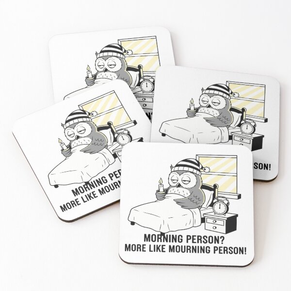 Item preview, Morning Person? More Like Mourning Person designed and sold by Whisky1111.