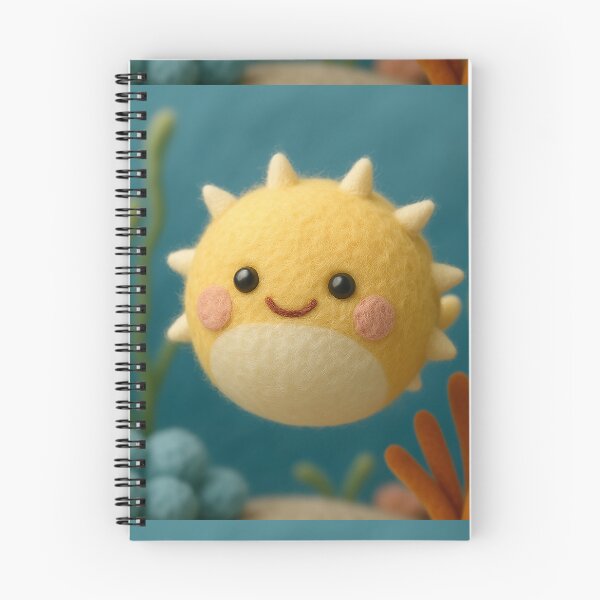 Item preview, Sunny the Puffer Fish of Cuddlefish Cove  designed and sold by CuddleFish Creations.