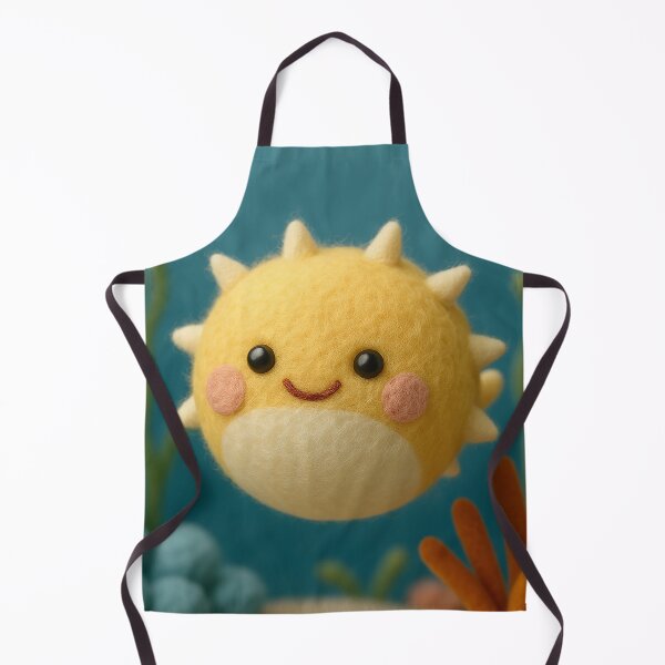 Item preview, Sunny the Puffer Fish of Cuddlefish Cove designed and sold by CuddleFish Creations.