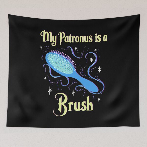 Item preview, My Patronus is a Brush  designed and sold by IHateDumplings.