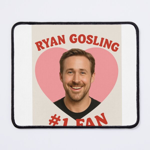 Item preview, Ryan gosling number 1 fan fans love birthday funny prank meme gift weird designed and sold by CheeseBlueprint.
