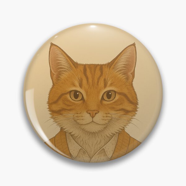 Item preview, THE GENTLE GINGER CAT designed and sold by TheWonkyEaselCo.