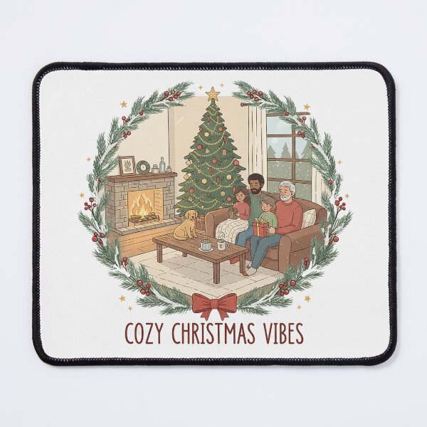 Item preview, Warm Cozy Christmas Scene designed and sold by ShopJossDarrow.