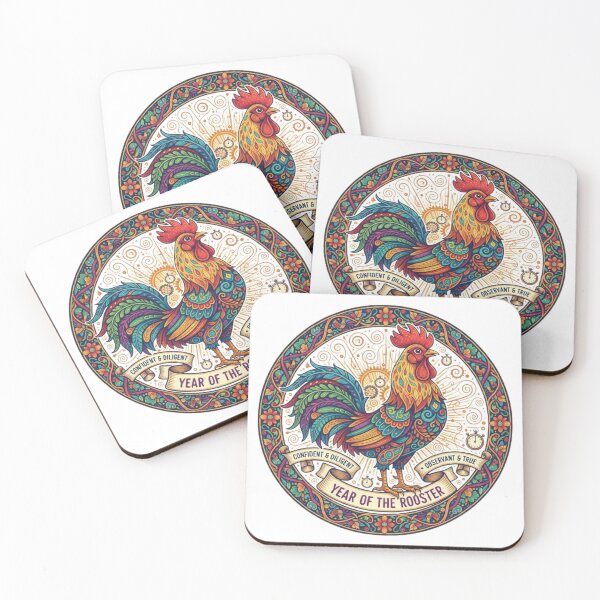 Item preview, YEAR OF THE ROOSTER designed and sold by likbatonboot.