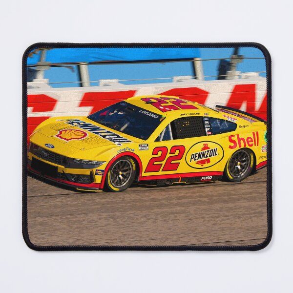 Item preview, Joey Logano racing his 2025 Nascar Cupcar abstract designed and sold by Rodissimus1984.