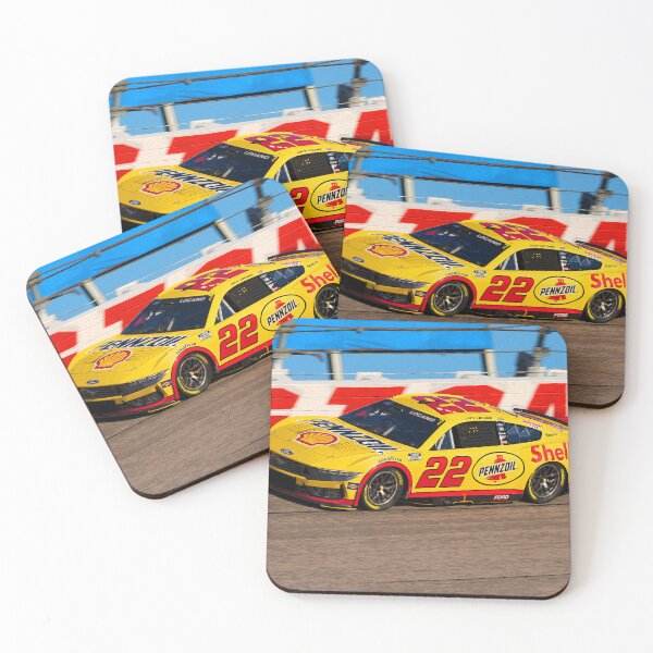 Item preview, Joey Logano racing his 2025 Nascar Cupcar abstract designed and sold by Rodissimus1984.
