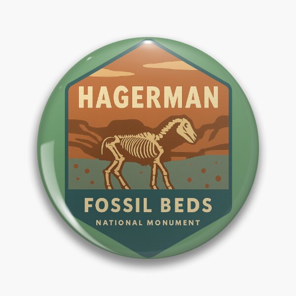 Item preview, Hagerman Fossil Beds National Monument  designed and sold by Broken Antler Designs .