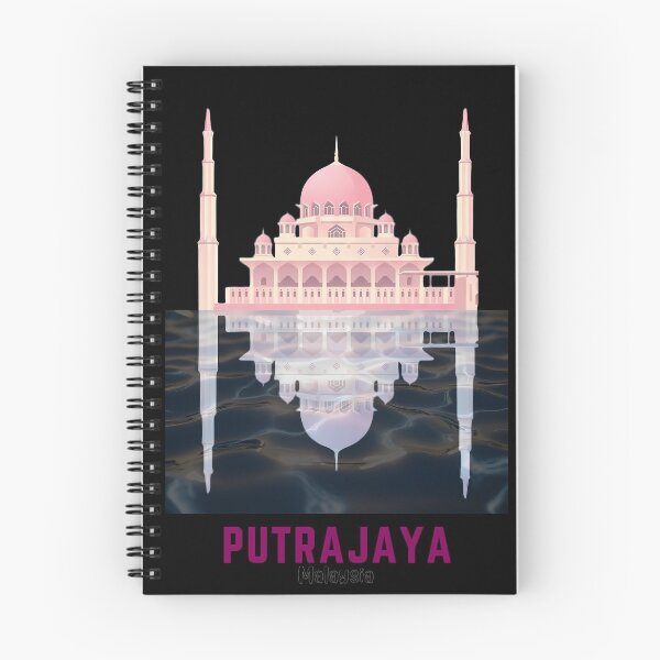 Item preview, Putra Mosque Putrajaya - The Pink Mosque Malaysia Art designed and sold by Digital Dreams Arts.