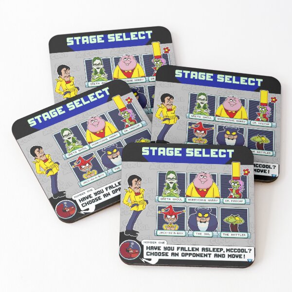 Item preview, Stage select screen of a non-existent game designed and sold by ChillerTyp.