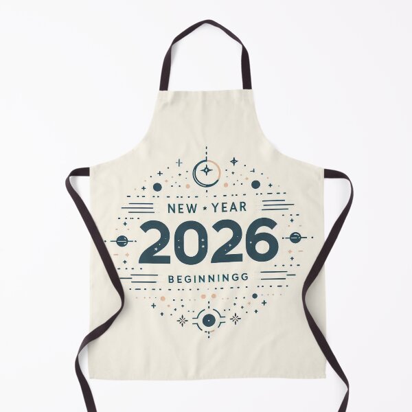 Item preview, New Year 2026 – New Beginnings Minimal Typography Design designed and sold by DesignPro4y.