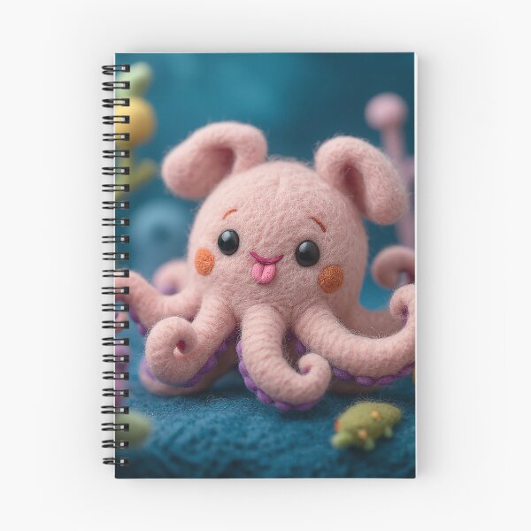 Item preview, Dinky The Dumbo Octopus of CuddleFish Cove  designed and sold by CuddleFish Creations.