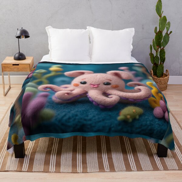 Item preview, Dinky The Dumbo Octopus of CuddleFish Cove  designed and sold by CuddleFish Creations.