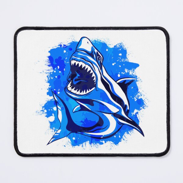 Item preview, Aggressive Shark Fierce Ocean Predator designed and sold by Oniyasha.