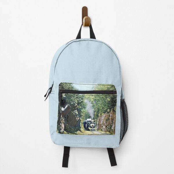 Item preview, Vintage Steam Locomotive At Summit Cut, Green Mountain designed and sold by Susan Savad.