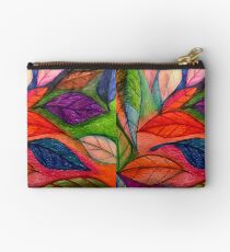 Multicolor leaves Studio Pouch