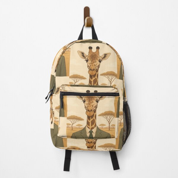 Item preview, THE GENTLE GIRAFFE OF THE SAVANNAH designed and sold by TheWonkyEaselCo.