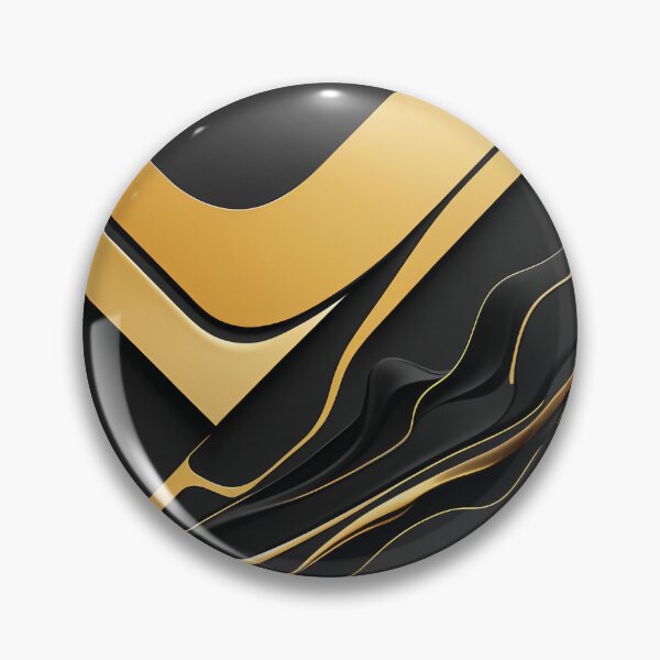 Item preview, Black and gold abstract designed and sold by Exoset.