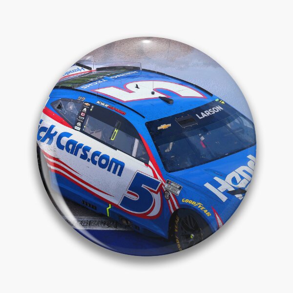 Item preview, Kyle Larson doing donuts on the finish line to celebrate his victory in his 2025 Nascar Cupcar abstract designed and sold by Rodissimus1984.