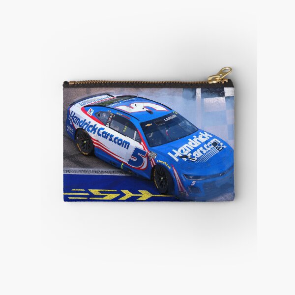 Item preview, Kyle Larson doing donuts on the finish line to celebrate his victory in his 2025 Nascar Cupcar abstract designed and sold by Rodissimus1984.