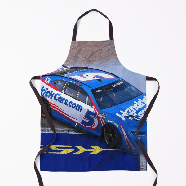 Item preview, Kyle Larson doing donuts on the finish line to celebrate his victory in his 2025 Nascar Cupcar abstract designed and sold by Rodissimus1984.