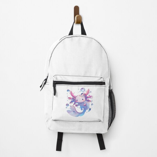 Item preview, Cute happy axolotl bubbles designed and sold by SMARTKIT DESIGNAGENCY.