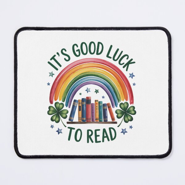 Item preview, It's Good Luck to Read designed and sold by jkrphoto.