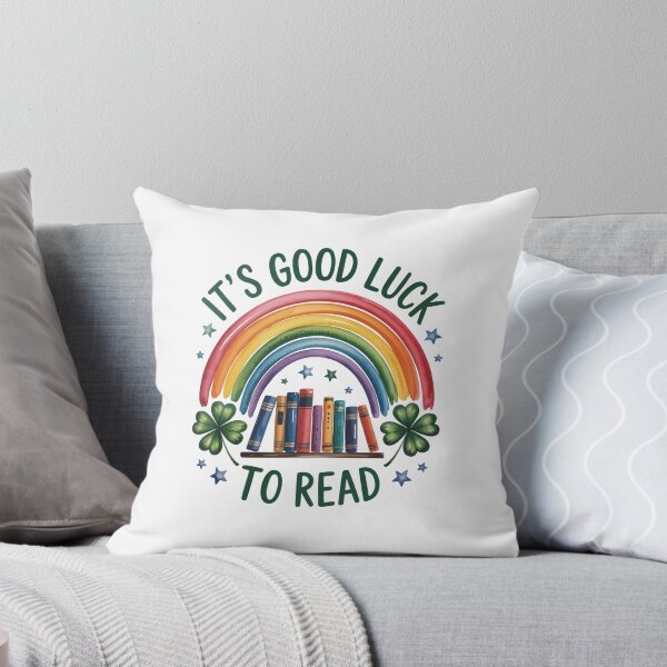 Item preview, It's Good Luck to Read  designed and sold by jkrphoto.