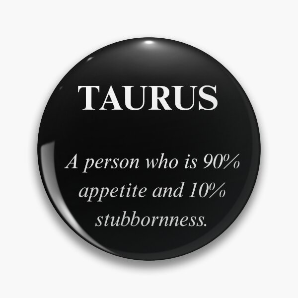 Item preview, Funny Taurus Definition - Sarcastic Zodiac Typography designed and sold by JonyDG.