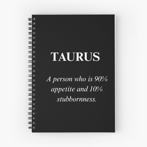 Item preview, Funny Taurus Definition - Sarcastic Zodiac Typography designed and sold by JonyDG.