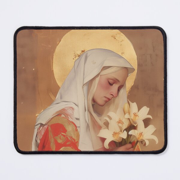 Item preview, Saint Faith of Agen designed and sold by SanctifiedSouls.