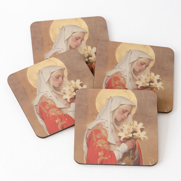 Item preview, Saint Faith of Agen designed and sold by SanctifiedSouls.