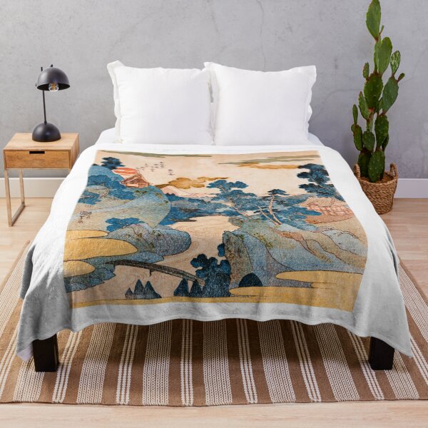 Item preview, Evening View of Mount Fuji - Vintage Ukiyo-e Landscape designed and sold by Open Canvas.